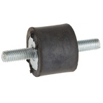 RS PRO M8 Anti Vibration Mount, Male to Male Bobbin with 26.28kg Compression Load