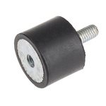 RS PRO M5 Anti Vibration Mount, Male to Female Bobbin with 17.18kg Compression Load
