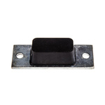 RS PRO Rectangular M6 Anti Vibration Mount with 0 Compression Load