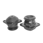 RS PRO Square M16 Anti Vibration Mount with 290kg Compression Load