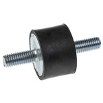 FIBET M8 Anti Vibration Mount, Male to Male Bobbin with 95.2kg Compression Load