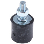 FIBET M6 Anti Vibration Mount, Male to Female Bobbin with 18kg Compression Load