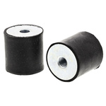 FIBET M8 Anti Vibration Mount, Female to Female Bobbin with 69kg Compression Load