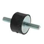 FIBET M6 Anti Vibration Mount, Male to Male Bobbin with 45kg Compression Load