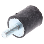 FIBET M8 Anti Vibration Mount, Male to Female Bobbin with 26.4kg Compression Load