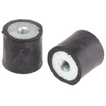 FIBET M4 Anti Vibration Mount, Female to Female Bobbin with 25.8kg Compression Load