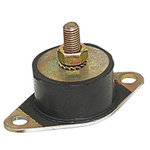 Paulstra Hutchinson Circular M12 Anti Vibration Mount, Male Buffer Foot with 250daN Compression Load