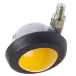 RS PRO Swivel Castor Wheel, 75kg Capacity, 63mm Wheel