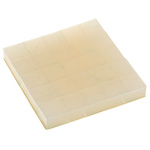 Taica 15mm Anti-Vibration Pad GC-5 Silicone +100°C -40°C 15 x 15 x 10mm 10mm