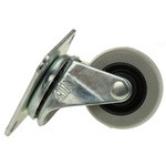 RS PRO Swivel Castor Wheel, 16kg Capacity, 41mm Wheel