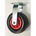 RS PRO Fixed Castor Wheel, 300kg Capacity, 200mm Wheel