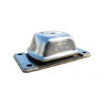 Trelleborg Cushyfloat Rectangular M12 Anti Vibration Mount, Marine Mount with 65kg Compression Load