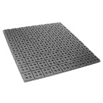 RS PRO 100mm Anti-Vibration Pad Rubber +100°C -50°C 100 x 100mm 13mm