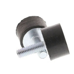 FIBET M6 Anti Vibration Mount, Male Buffer Foot