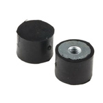 FIBET M6 Anti Vibration Mount, Female Buffer Foot