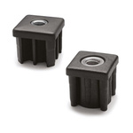 Elesa Square Polyamide Based Technopolymer Tube Insert, 50mm