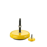 Nu-Tech Engineering Circular M12 Anti Vibration Mount, Rubber Foot