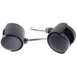 RS PRO Swivel Castor Wheel, 50kg Capacity, 40mm Wheel
