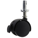 RS PRO Swivel Castor Wheel, 50kg Capacity, 40mm Wheel