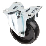 RS PRO Fixed Castor Wheel, 120kg Capacity, 100mm Wheel