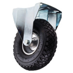 RS PRO Fixed Castor Wheel, 150kg Capacity, 260mm Wheel