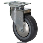 RS PRO Swivel Castor Wheel, 50kg Capacity, 80mm Wheel