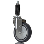 RS PRO Swivel Castor Wheel, 60kg Capacity, 100mm Wheel