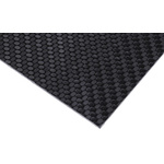 Carbon Fibre Sheet, 300mm x 300mm x 2mm