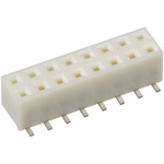 Hirose, A3A 2mm Pitch 16 Way 2 Row Straight PCB Socket, Surface Mount, Solder Termination