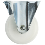 RS PRO Fixed Castor Wheel, 125kg Capacity, 100mm Wheel