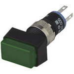 EAO Green Indicator, Solder Termination, 2.2 V dc, 8mm Mounting Hole Size