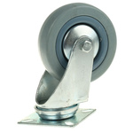 Guitel Hervieu Swivel Castor Wheel, 70kg Capacity, 100mm Wheel