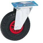 Guitel Hervieu Swivel Castor Wheel, 200kg Capacity, 260mm Wheel