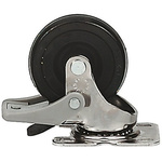 Revvo Braked Swivel Castor Wheel, 120kg Capacity, 125mm Wheel