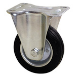 Guitel Hervieu Fixed Castor Wheel, 125kg Capacity, 125mm Wheel
