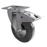 Guitel Hervieu Braked Swivel Castor Wheel, 175kg Capacity, 160mm Wheel