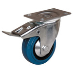 Guitel Hervieu Braked Swivel Castor Wheel, 150kg Capacity, 100mm Wheel