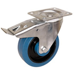 Guitel Hervieu Braked Swivel Castor Wheel, 250kg Capacity, 125mm Wheel