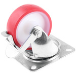 Flexello Braked Swivel Castor Wheel, 200kg Capacity, 100mm Wheel