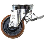 LAG Braked Swivel Castor Wheel, 450kg Capacity, 150mm Wheel