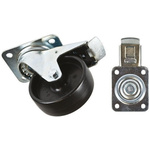 Tente Braked Swivel Castor Wheel, 200kg Capacity, 125mm Wheel