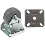 Tente Fixed Castor Wheel, 40kg Capacity, 60mm Wheel