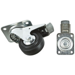 Tente Braked Swivel Castor Wheel, 70kg Capacity, 80mm Wheel