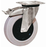 LAG Braked Swivel Castor Wheel, 110kg Capacity, 125mm Wheel