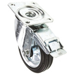 LAG Braked Swivel Castor Wheel, 180kg Capacity, 160mm Wheel