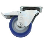 LAG Braked Swivel Castor Wheel, 200kg Capacity, 100mm Wheel