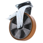 LAG Braked Swivel Castor Wheel, 300kg Capacity, 200mm Wheel