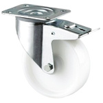 Tente Braked Swivel Castor Wheel, 350kg Capacity, 200mm Wheel