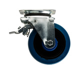 Guitel Hervieu Braked Swivel Castor Wheel, 400kg Capacity, 160mm Wheel