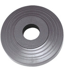 Guitel Hervieu Grey Rubber Non-Marking Trolley Wheel, 0.1kg